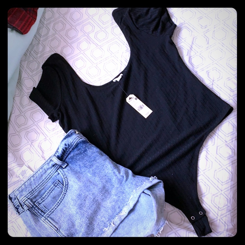 Garage Black Bodysuit